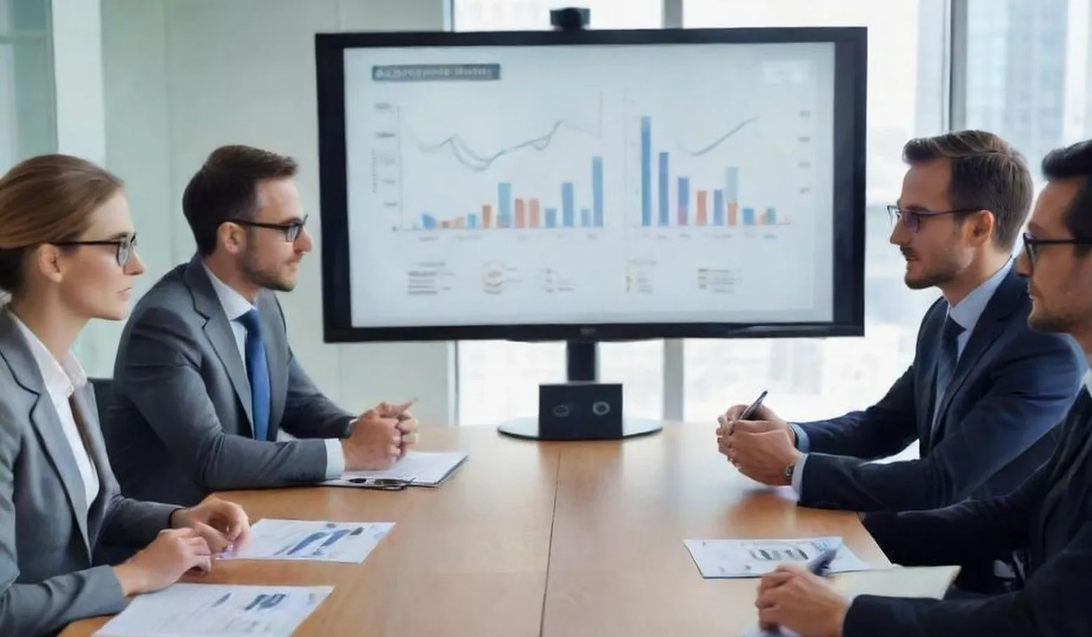 Corporate consulting advisory meeting